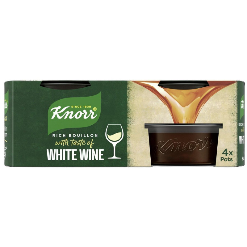 Knorr Bohatý bujón s chutí bílého vína (4×26 g)