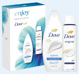 Dove Enjoy vánoční dárková sada pro ženy