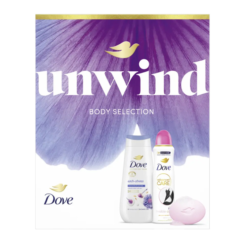 Dove Unwind dárková sada pro ženy