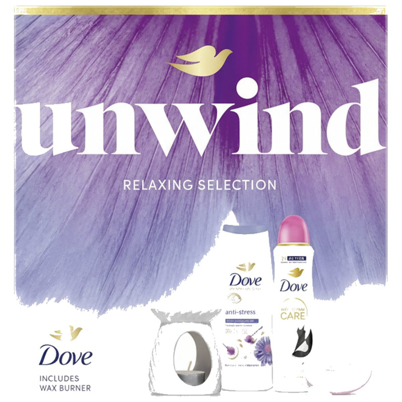 Dove Unwind dárková sada pro ženy