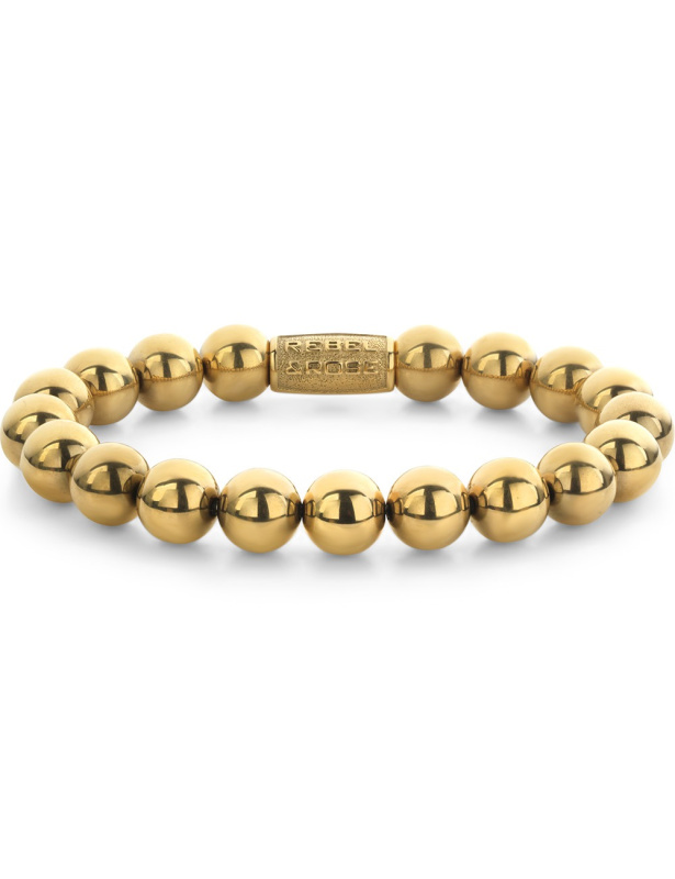 Rebel & Rose RR-10009-G-L náramek Yellowgold Handmade Rocks