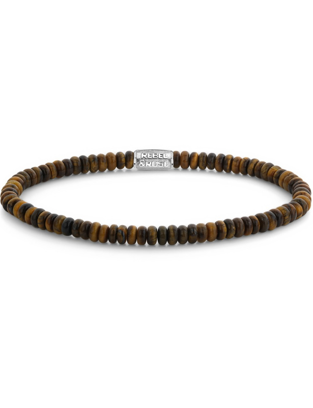 Rebel & Rose RR-40162-S-S náramek Tiger Lily Round Slices