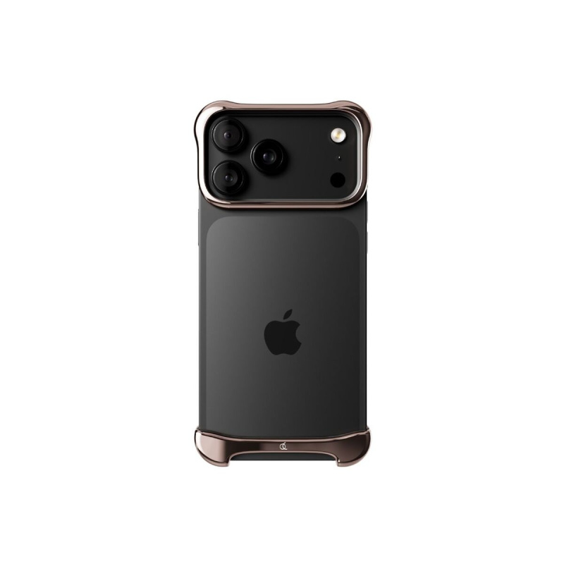 Arc Pulse hliníkový ochranný rám iPhone 17 Pro růžový bronz