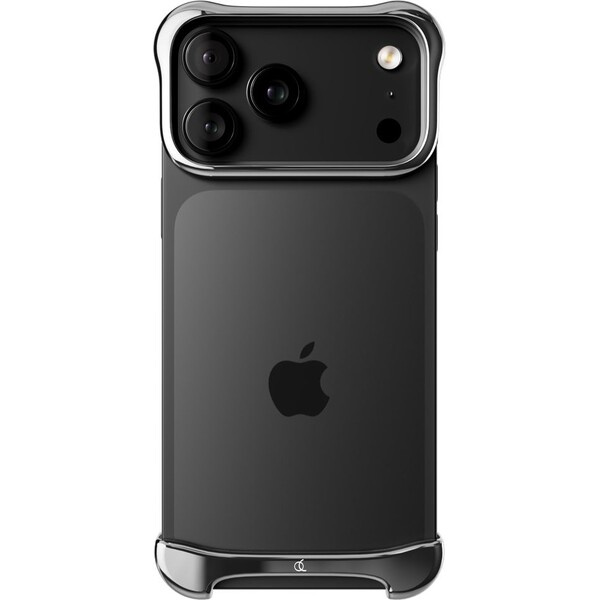 Arc Pulse hliníkový ochranný rám iPhone 17 Pro Max stříbrný