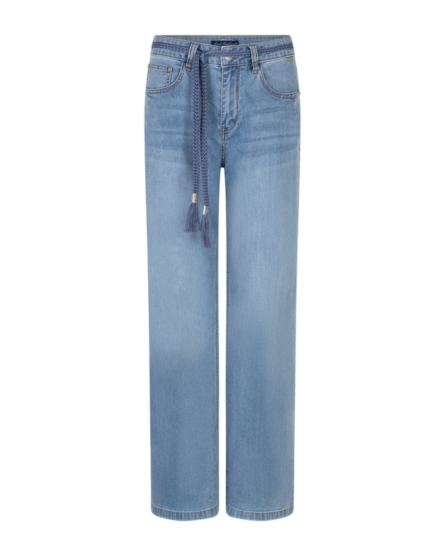 Dámské džíny RED BUTTON Colette & Belt světle modré-seprané - 34/31