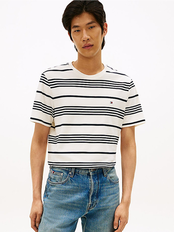 Tommy Hilfiger pánské pruhované tričko