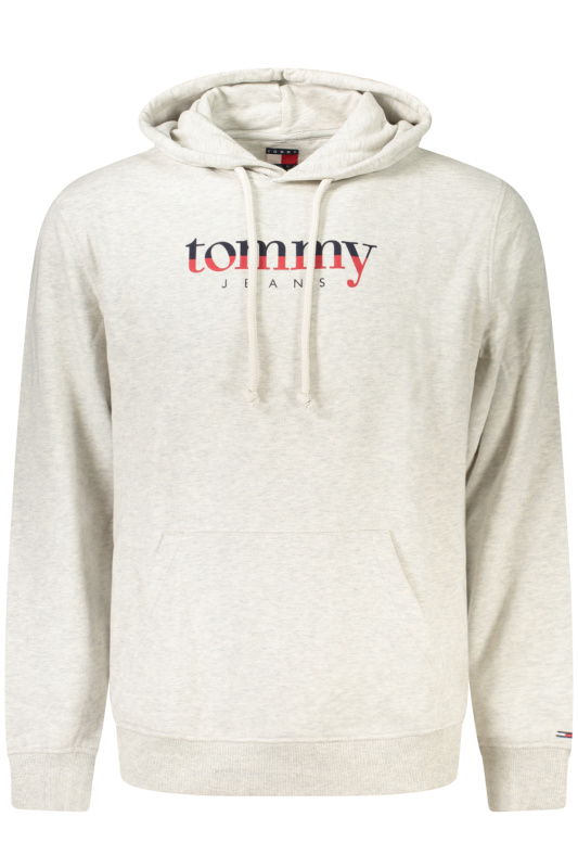 Tommy Jeans pánská šedá mikina