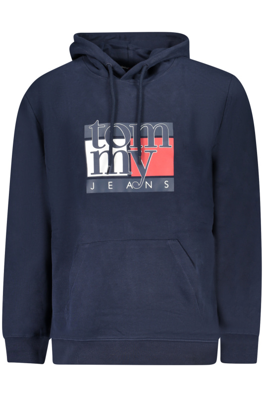 Tommy Jeans pánská modrá mikina