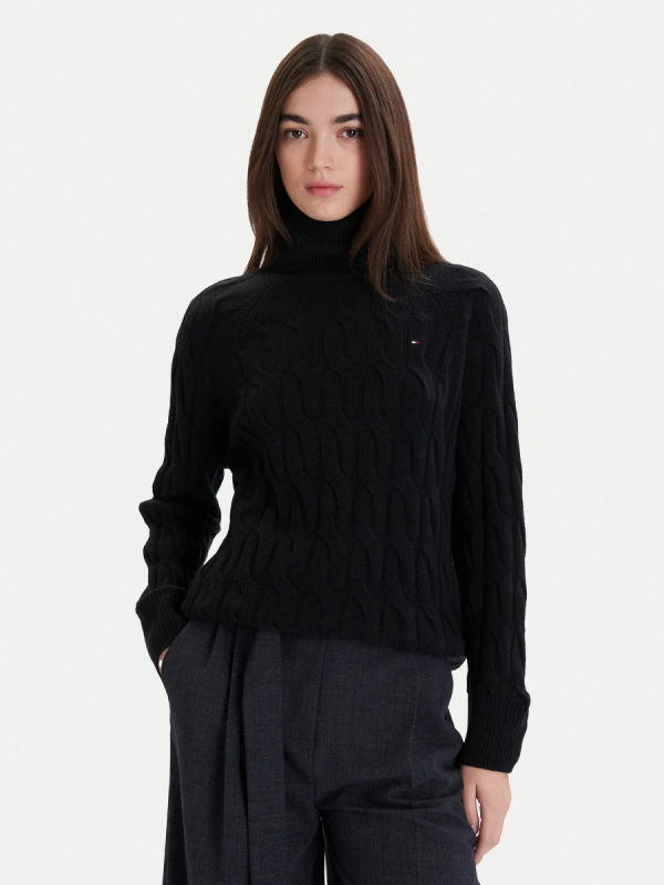 Tommy Hilfiger dámský černý rolák