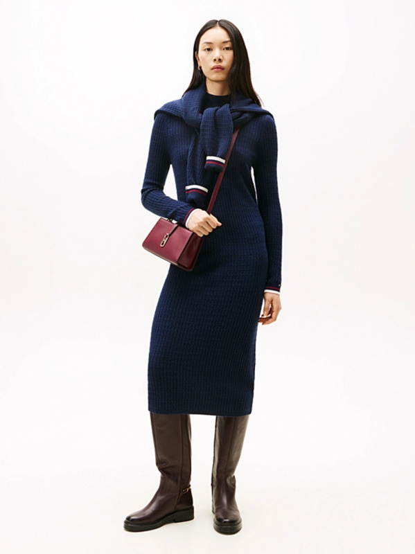 Tommy Hilfiger svetrové šaty