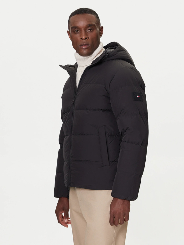 Tommy Hilfiger pánská černá bunda