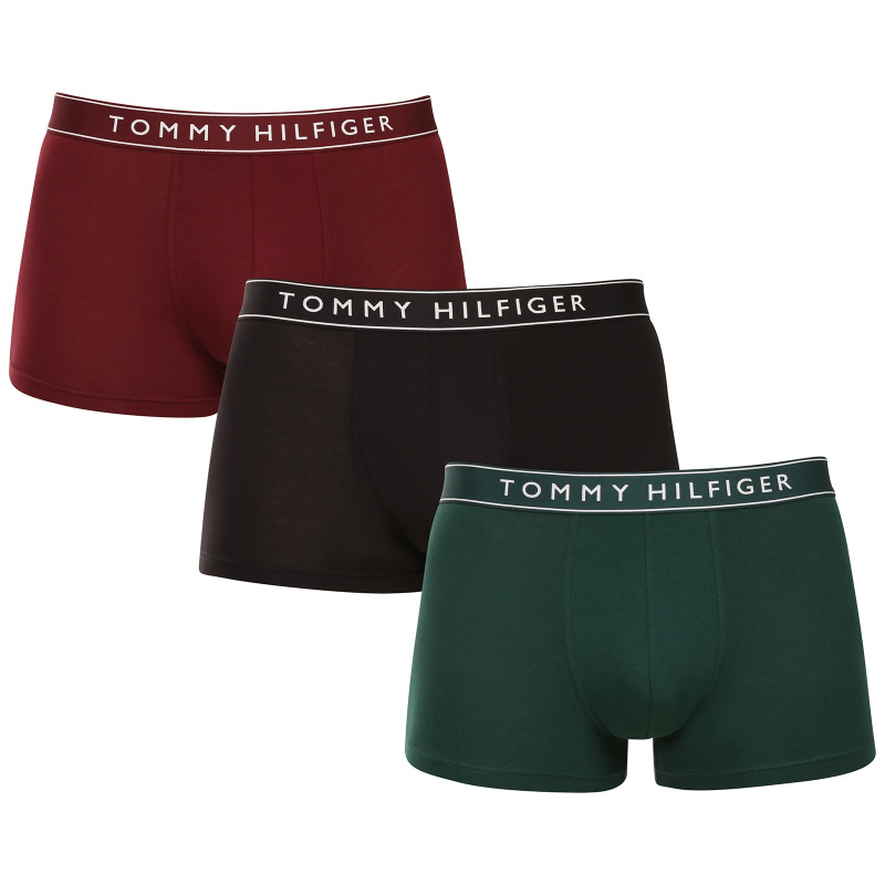 3PACK pánské boxerky Tommy Hilfiger vícebarevné (UM0UM03520 0VC) XL, trenky / trenýrky