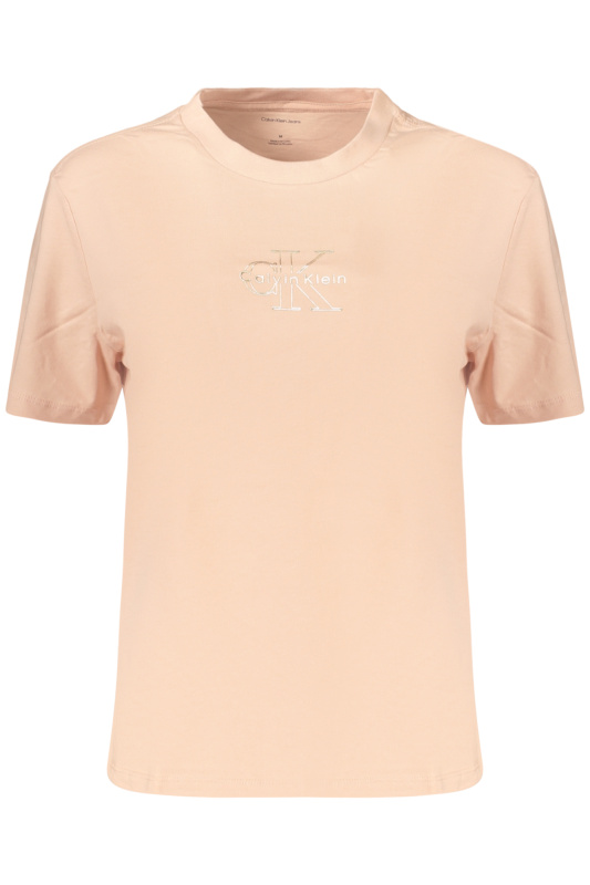 CALVIN KLEIN WOMEN'S SHORT-SLEEVE T-SHIRT PINK