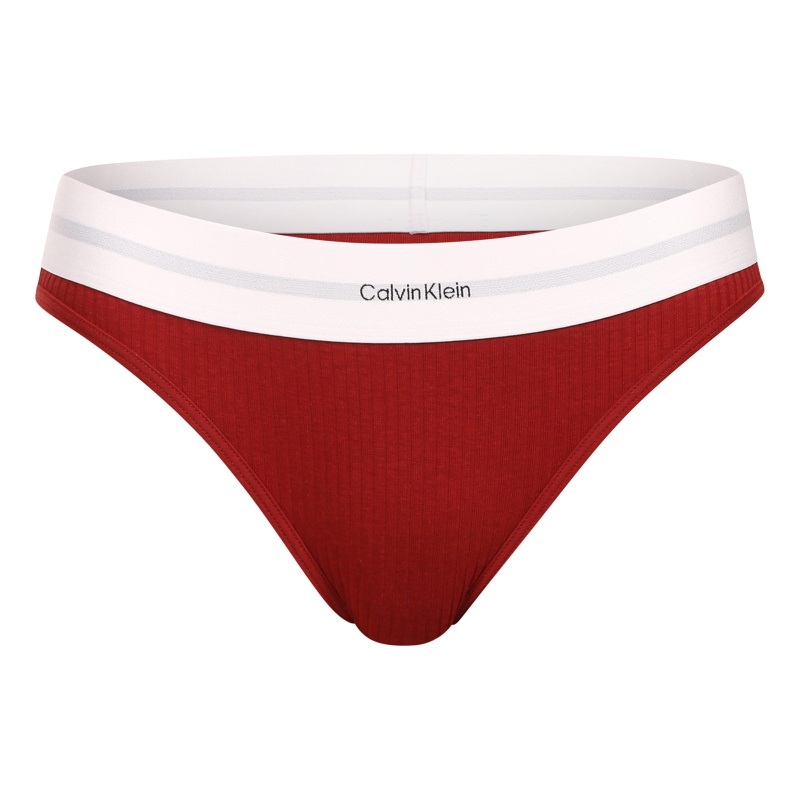 Dámské kalhotky Calvin Klein červené (QF8022-AF8) XL