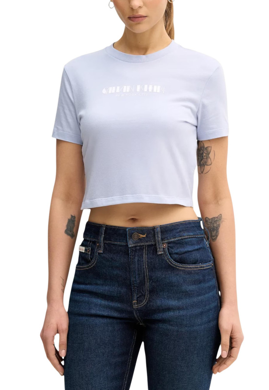 Calvin Klein Jeans dámské crop tričko