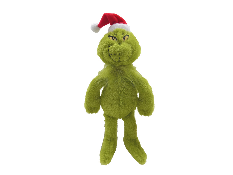 Plyšová hračka Grinch, 30 cm (Grinch s čepicí)