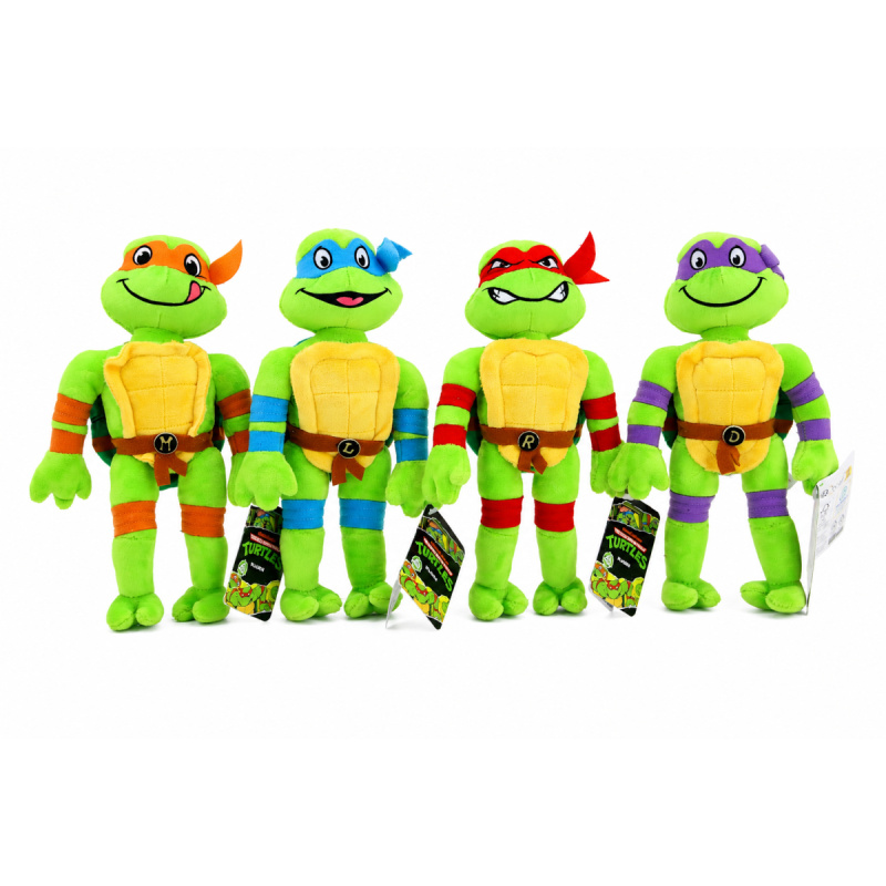 Plyšové Želvy Ninja 25 cm - více druhů