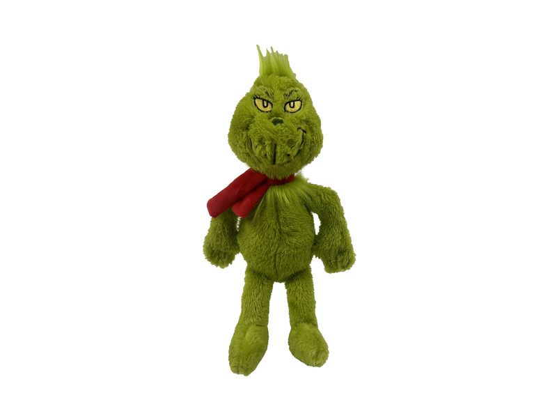 Plyšová hračka Grinch, 30 cm (Grinch s šálou)