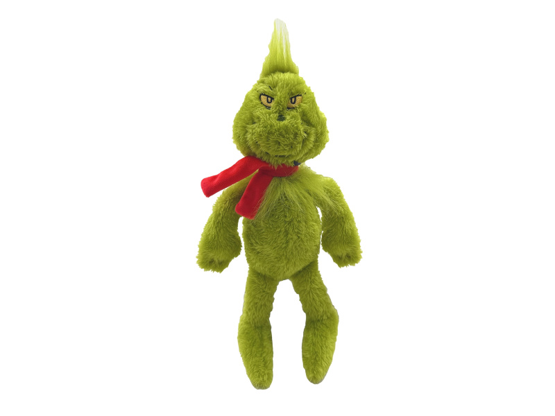 Plyšová hračka Grinch, 30 cm (Grinch s šálou)