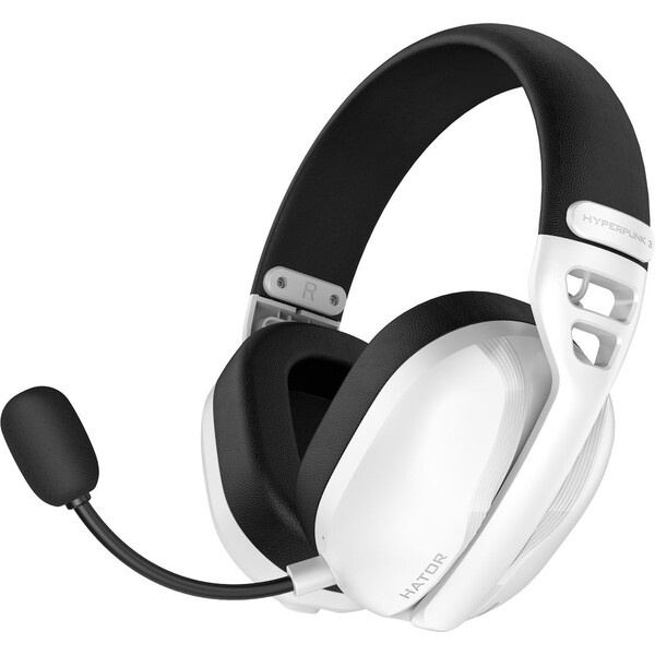 HATOR HYPERPUNK 3 bezdrátový headset bílý Bílá