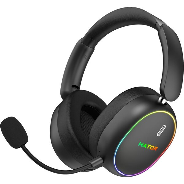 HATOR PHOENIX 2 bezdrátový headset černý Černá