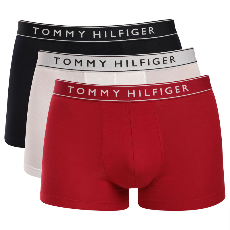 3PACK pánské boxerky Tommy Hilfiger vícebarevné (UM0UM03882 0WF) XXL, trenky / trenýrky