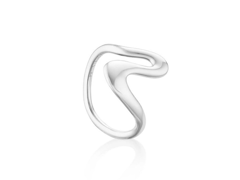 Rosefield Něžný prsten s organickým tvarem pro ženy JRWR 52 mm