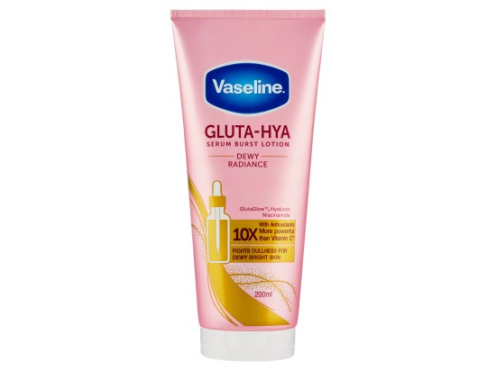 Vaseline Gluta-Hya Dewy Radiance tělové sérum pro zářivý lesk 200 ml