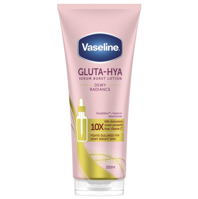 Vaseline Gluta-Hya Dewy Radiance tělové sérum pro zářivý lesk 200 ml