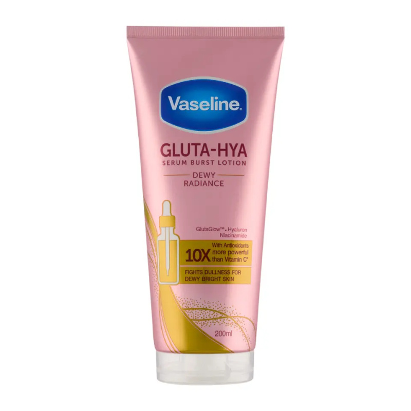Vaseline Gluta-Hya Dewy Radiance tělové sérum pro zářivý lesk 200 ml