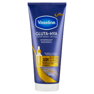 Vaseline Gluta-Hya Overnight Radiance tělové mléko pro rozjasnění pleti 200 ml