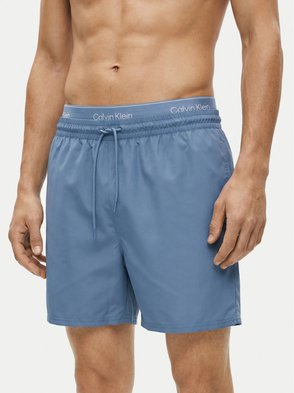 Calvin Klein pánské světle modré plavky
