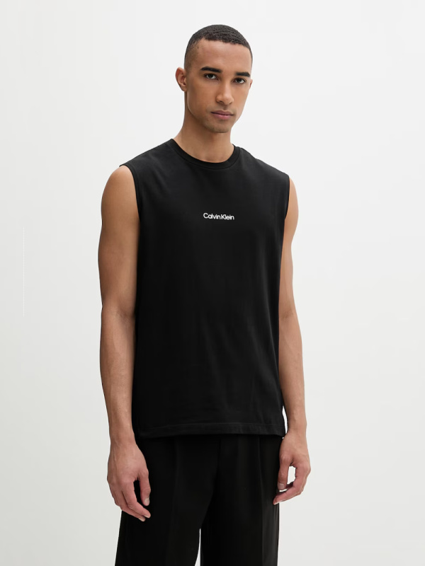 Calvin Klein pánský černý nátělník