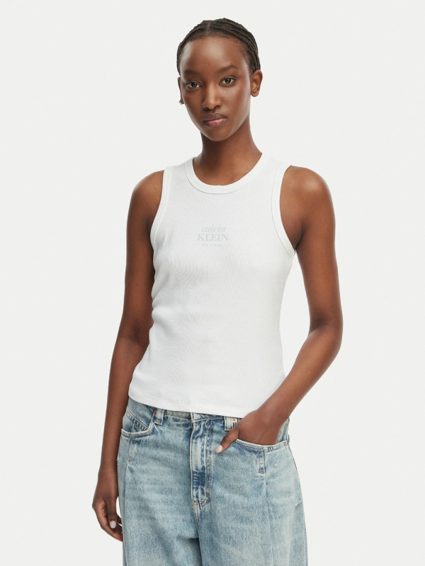 Calvin Klein dámské bílé tílko