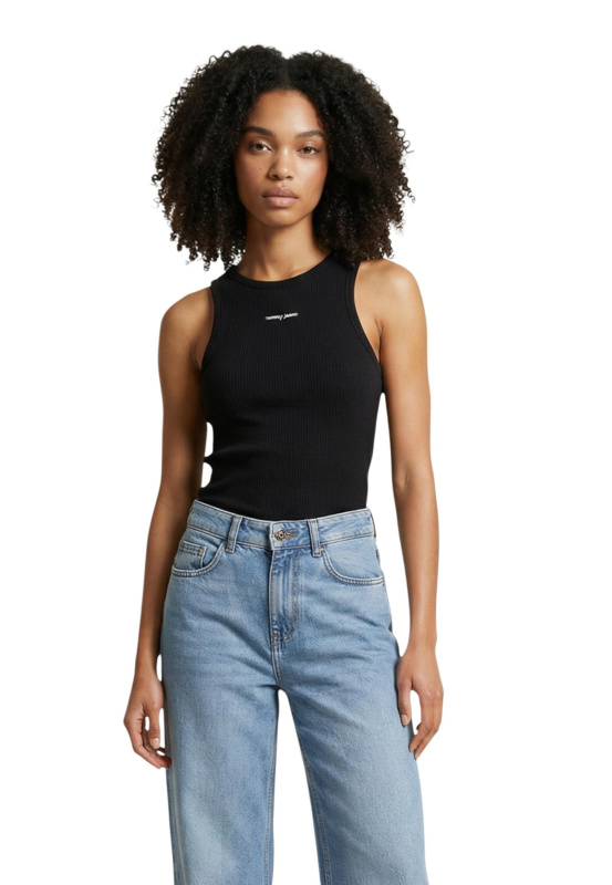 Černý top Tommy Hilfiger