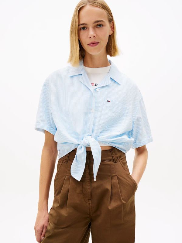 Tommy Jeans dámská pruhovaná košile