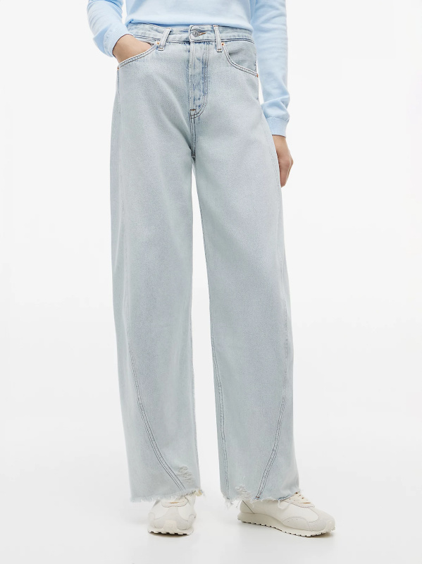 Tommy Jeans dámské světle modré džíny