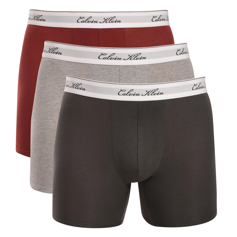 3PACK pánské boxerky Calvin Klein vícebarevné (NB4608-0Y4) XL, trenky / trenýrky