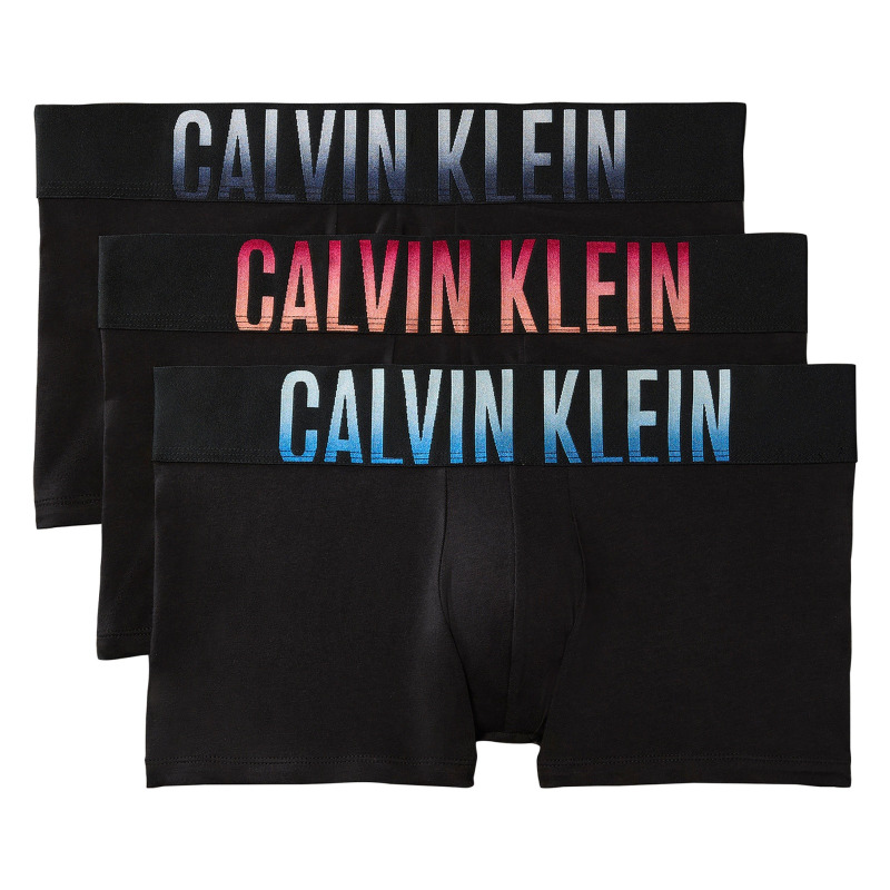 3PACK pánské boxerky Calvin Klein černé (NB4626-6D4) M, trenky / trenýrky