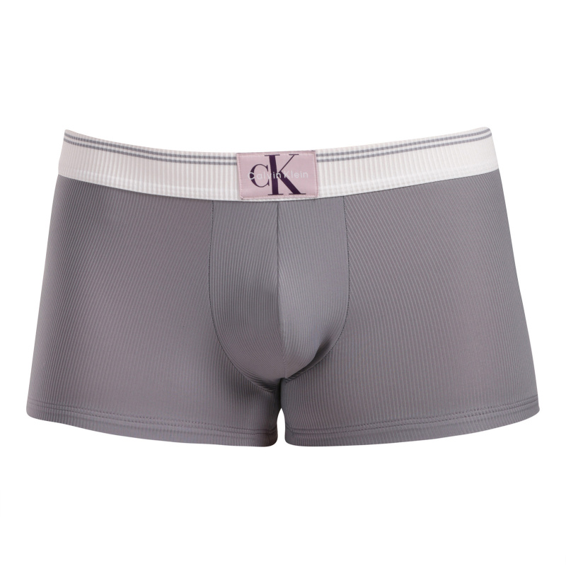 Pánské boxerky Calvin Klein šedé (NB4611-8RD) XL, trenky / trenýrky