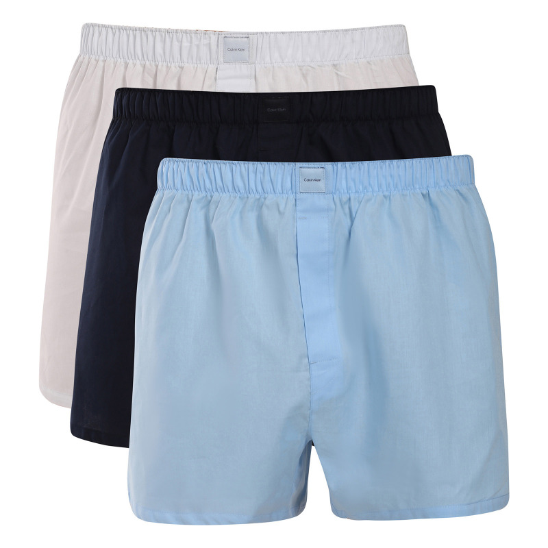 3PACK pánské trenky Calvin Klein vícebarevné (NB4006A-60U) L, trenýrky
