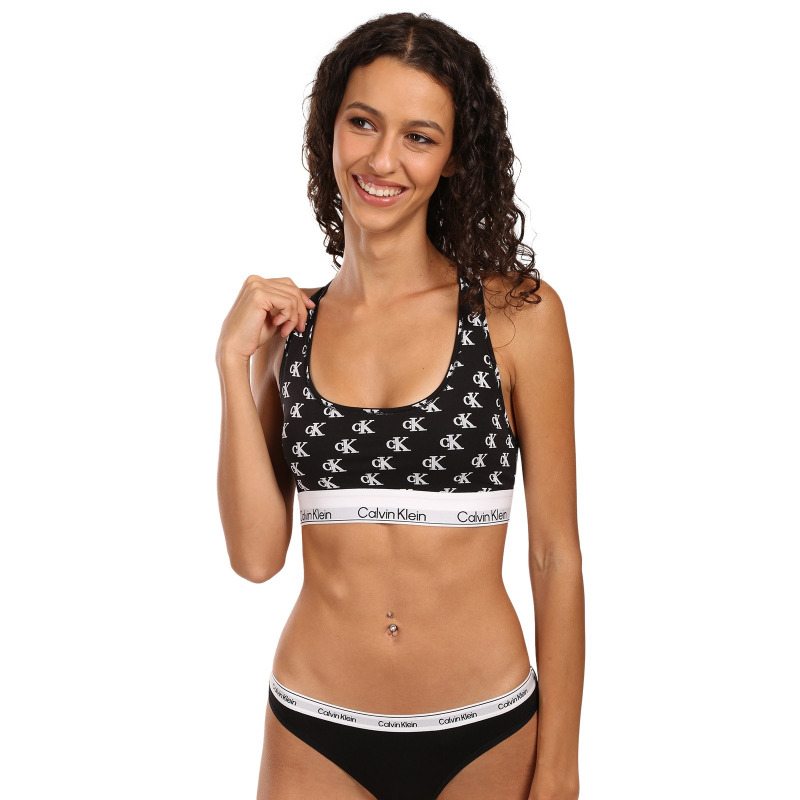 Dámská podprsenka Calvin Klein vícebarevná (QF8493-JGJ) XXL