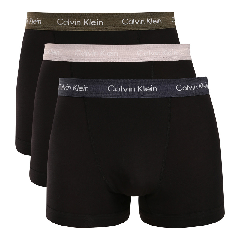 3PACK pánské boxerky Calvin Klein černé (U2662G-J95) S, trenky / trenýrky