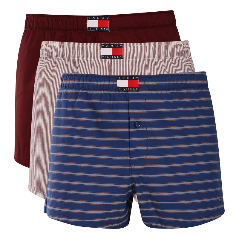 3PACK pánské trenky Tommy Hilfiger vícebarevné (UM0UM03898 0XI) M, trenýrky