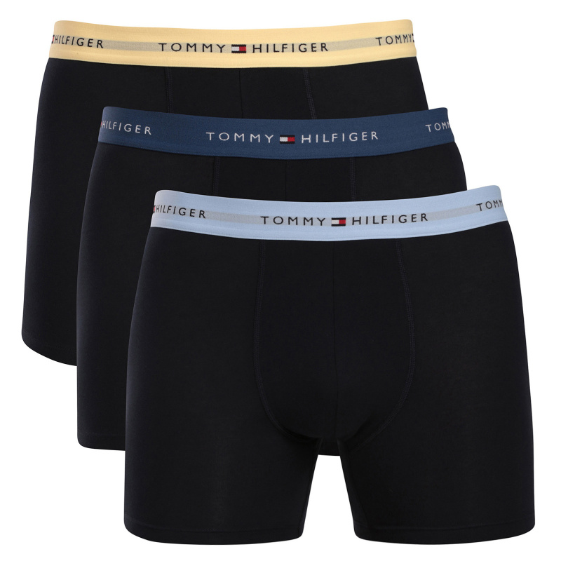 3PACK pánské boxerky Tommy Hilfiger tmavě modré (UM0UM03874 0WP) XL, trenky / trenýrky