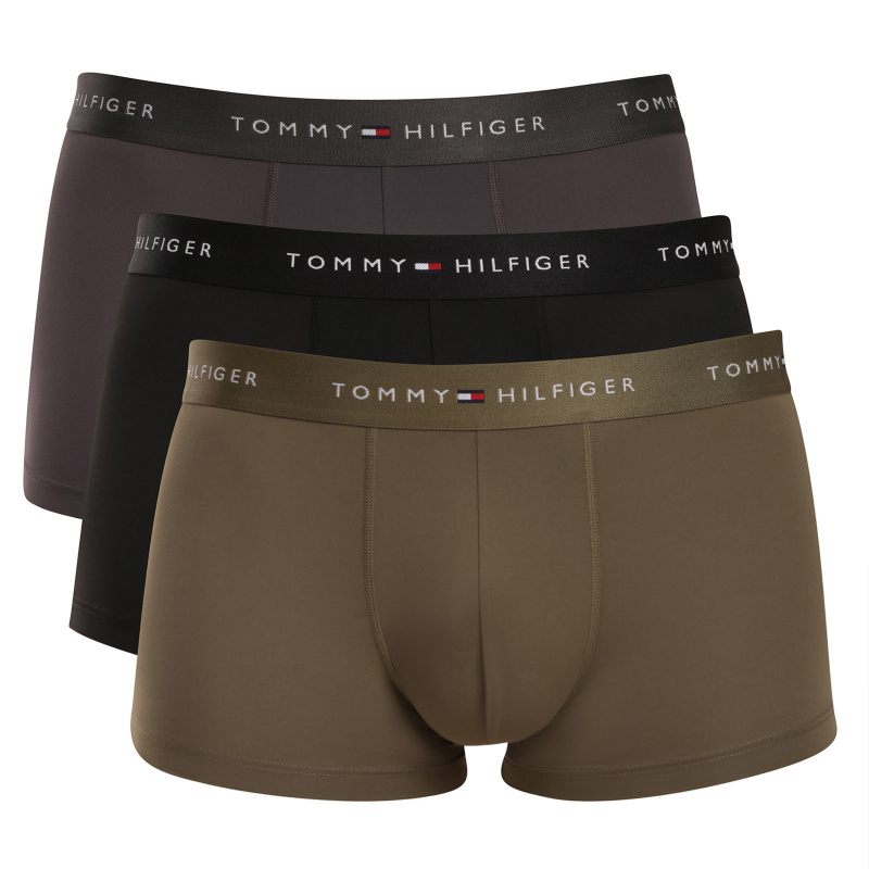 3PACK pánské boxerky Tommy Hilfiger vícebarevné (UM0UM03762 0TO) XL, trenky / trenýrky