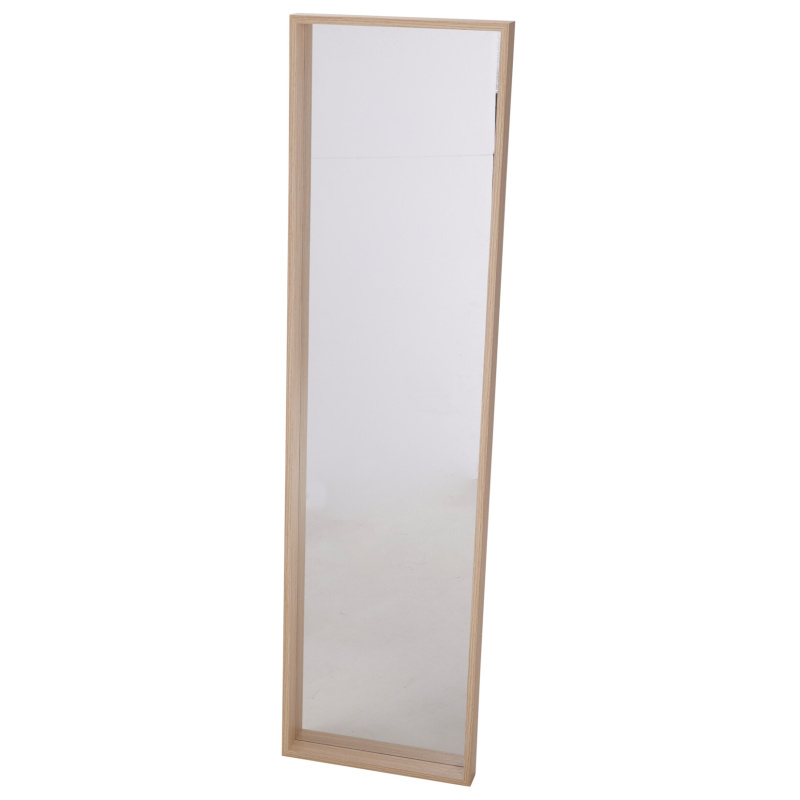 Home Styling Collection Zrcadlo na stěnu v MDF rámu, 150 cm FL3000500 béžová 107024