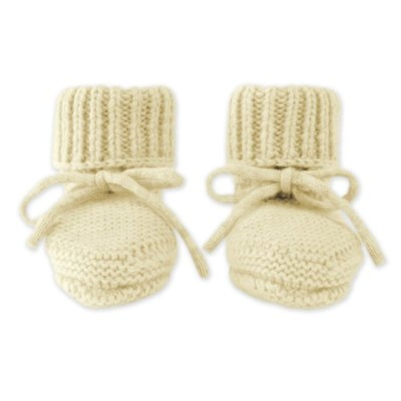Lodger merino capáčky butter 0–6 měsíců