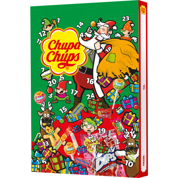 Chupa Chups Adventní kalendař - 180 g