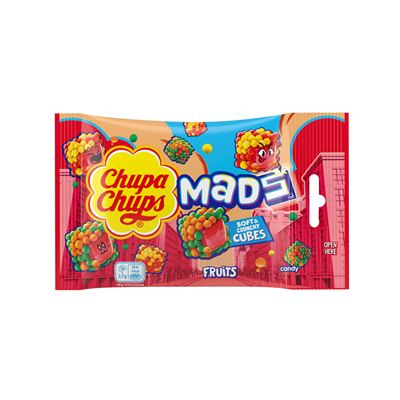Chupa Chups Želé obalené v křupavých kuličkách Fruits 12 x 45 g